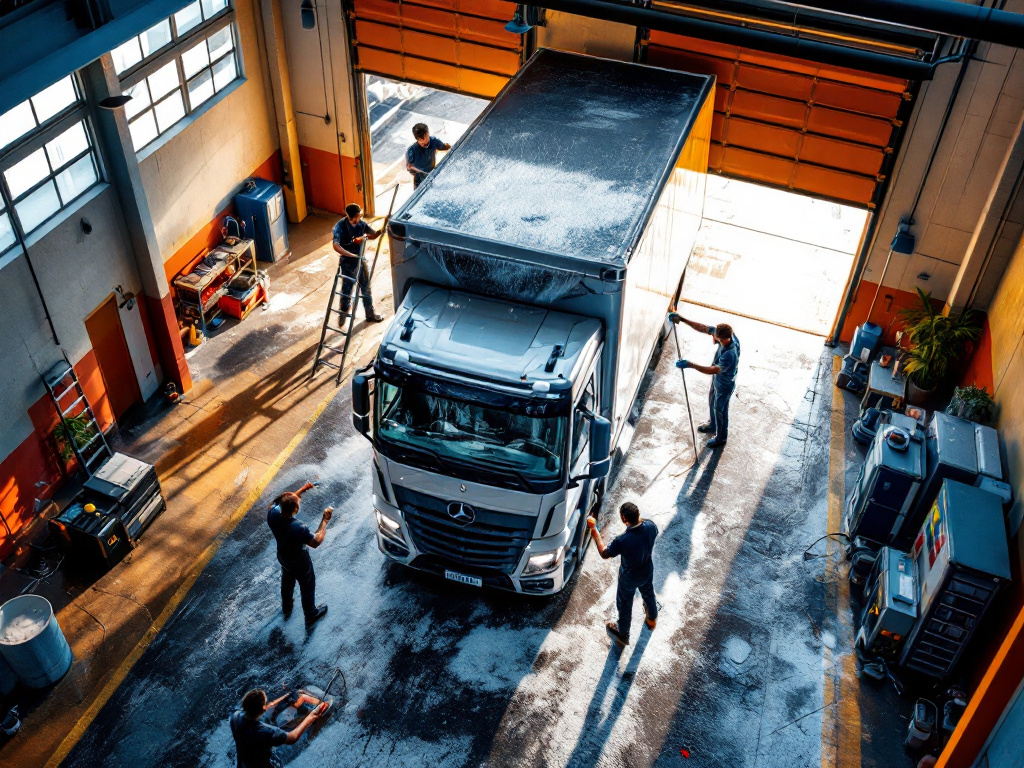 Keep Your Fleet Spotless with Kansas City’s Premier Mobile Truck Washing Service