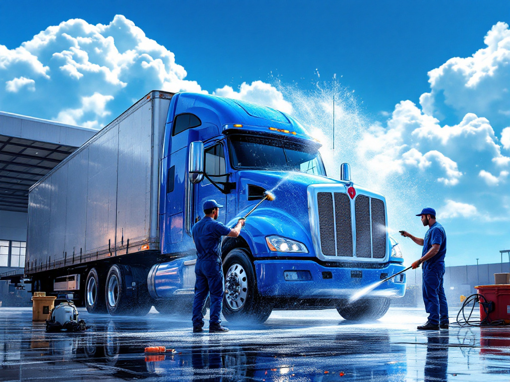 Eco-Friendly Fleet Washing Solutions in Kansas City